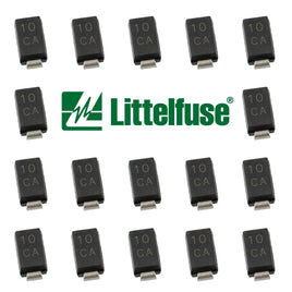 G29644 ~ (Pkg 25) Littelfuse SMAJ10CA Surface Mount 400Watt TVS Diode
