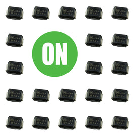 G29651 ~ (Pkg 25) ON Semi SBRS8140T3G SMD Schottky Rectifier 40V @ 1Amp