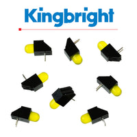 G29657 ~ (Pkg 8) Kingbright WP1533BQ/YD Circuit Board Indicator Yellow Diffused