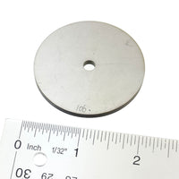 G29662 ~ Super Power Heavy Duty DL-47 Piezoceramic 2" Diameter x 0.219" Thick 650KHz Transducer