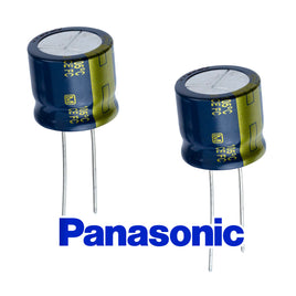 G29672 ~ (Pkg 2) Panasonic 390uF 50V Radial Electrolytic Capacitor 105°