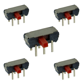 G29681 ~ (Pkg 8) Tiny DPDT Slide Switch