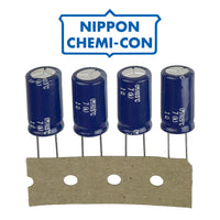 G29703 ~ (Pkg 4) Nippon Chemicon 470µF 35V 105°C Radial Electrolytic Capacitor