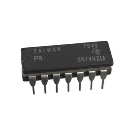 G29723 ~ Texas Instruments SN74H21J Ceramic 14 Pin DIP Dual 4-Input AND Gate