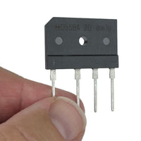 G29726 ~ (Pkg 2) Shindengen D5SBA-20 200V 6Amp Full Wave Bridge Rectifier