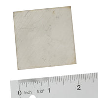 G29748 ~ Giant 0.04" thick 2"x 2" PZT-5 Silver Plated Piezo Specialty Transducer