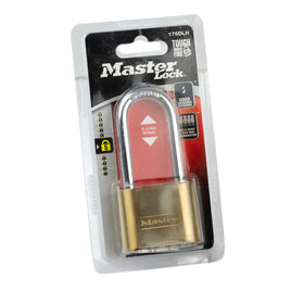 G29757 ` Master Lock 175DLH Long Shackle Resettable Combination Padlock