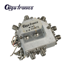 G29766 ` Used M166 : Giga-tronics M166 Multi-Port Switch / Combiner Assembly
