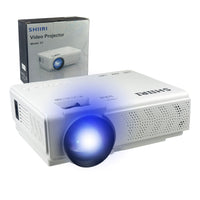 G29781 ` Shiiri E1 Compact LED Video Projector 1080P Supported HDMI USB AV Audio