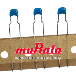 G29785 + (Pkg 50) Murata 150pF 50V C0G/NP0 Radial Ceramic Disc Capacitor