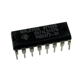 G29797 ` (Pkg 15) Texas Instruments SN74LS137N 3-Line to 8-Line Decoder IC DIP-16