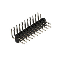 G29822 ~ (Factory Box of 50) Amp 1-103330-1 22 Pin (2 Rows 11) Breakaway Male Right Angle Header
