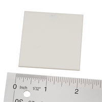 G29833 ~ Large Alumina Ceramic Substrate 2" Sq x 0.05" Thick