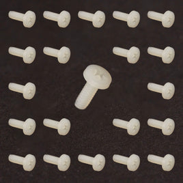 G29863 ~ (Pkg 25) 5/16" 4-40 Philips Head Nylon Screws