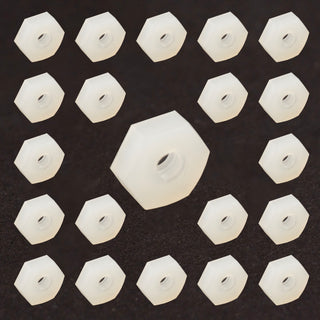 G29864 ~ (Pkg 25) 4-40 Nylon Nuts