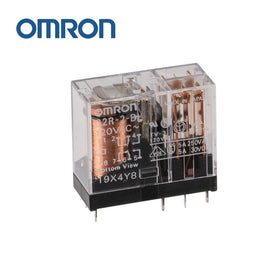 G29875 ~ Omron G2R-2-DL 120VAC Power Relay DPDT 5Amp