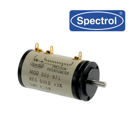 G29882 ~ Spectrol 500-971 50K 0.1% Linearity Precision Pot 10 Turn