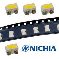 G29892 ~ (Pkg 10) Unique Brilliant Nichia NESW505DT Cool White Oval Lens SMD LED