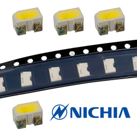 G29892 ~ (Pkg 10) Unique Brilliant Nichia NESW505DT Cool White Oval Lens SMD LED