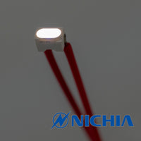G29892 ~ (Pkg 10) Unique Brilliant Nichia NESW505DT Cool White Oval Lens SMD LED