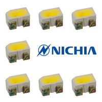 G29892 ~ (Pkg 10) Unique Brilliant Nichia NESW505DT Cool White Oval Lens SMD LED
