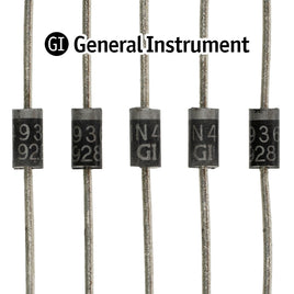 G29899 ~ (Pkg 25) General Instrument 1N4936 400V 1Amp Fast Recovery Rectifier