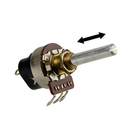 G29905 ~ CTS 500 Ohm Linear Taper Panel Mount Potentiometer with Push/Pull Switch