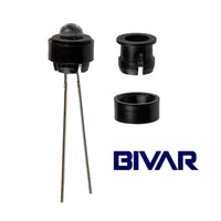 G29908 ~ (Pkg 20) Bivar CR-175 2 Piece LED Mounting Clip/Ring
