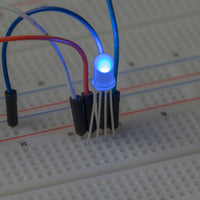 G29913 ~ (Pkg 3) Brilliant 5mm Frosted Lens RGB LED