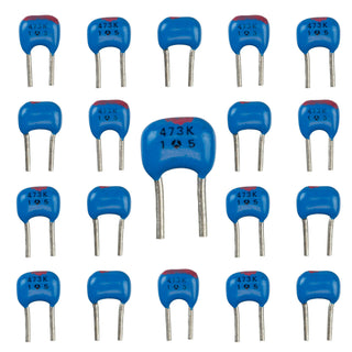 G29926 ~ (Pkg 25) Small 0.047uF 50V Mono Capacitor