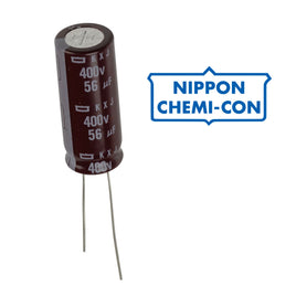 G29928 ~ Nippon Chemi-Con 56uF 400V Radial Electrolytic Capacitor KXJ 105° Rating