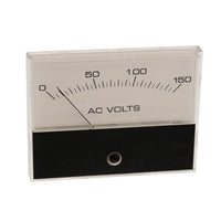 G29933 ~ 0-150 AC Volts Rectangular Analog Panel Meter (Voltmeter)