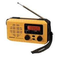 G29944 ` MAKSH RD-719X Emergency Solar Hand Crank AM FM NOAA Weather Alert Radio Power Bank