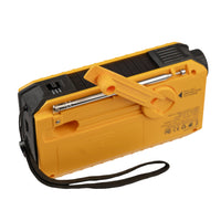 G29944 ` MAKSH RD-719X Emergency Solar Hand Crank AM FM NOAA Weather Alert Radio Power Bank