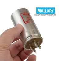 G29946 ` Vintage Mallory G-1501 12 Volt 4-Prong Tube Auto Radio Power Supply Vibrator