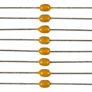 G29950 + (Pkg 20) 0.1uF 50V X7R 10% Axial Leaded Multilayer Ceramic Capacitors MLCC 104