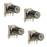G29952 ~ (Pkg 4) Miniature 500 Ohm Linear Taper Potentiometer & Knob