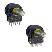 G29957 ` (Pkg 2) Dual Concentric / Dual Gang 10K Reverse Log & 250K Audio Potentiometer