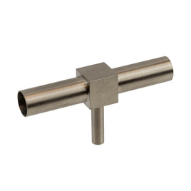 G29964 ~ Unique Lightweight Titanium Metal Hollow Tube "T" Adapter