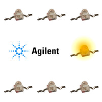 G29990 ` Reel of 900+ Agilent HLMT-QL00-T0024 High-Brightness Amber Domed SMD LEDs