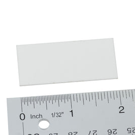 G29994 ~ Rectangular Alumina Ceramic Substrate 2" long x 1" x 0.025" Thick