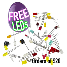 PROMOTION Expired - Orders Over $20 Are Eligible for FREE LED Egg with Approximately 30 LEDs