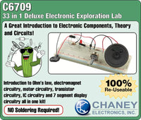 C6709 - 33 in 1 Deluxe Electronic Exploration Lab