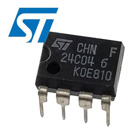 A10043 - 24C04-6 DIP8 Serial 4K EEPROM (ST)