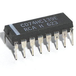 A10849 - CD74HC139E Dual 2- to 4-Line Decoder/Demultiplexer (RCA)