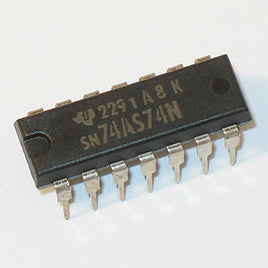 A10936 - SN74AS74N Dual D-Type Positive-Edge-Triggered Flip-Flop (TI)