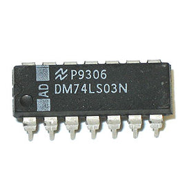 A10974 - DM74LS03N Quad 2-Input NAND Gate (National)
