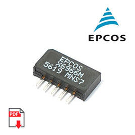 A20472A - (Pkg 20) Epcos X6966M 36,125 MHz Bandpass Filter