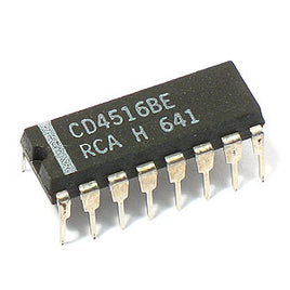A20542B - (Pkg 10) CD4516BE CMOS Presettable Binary Up/Down Counter (RCA)