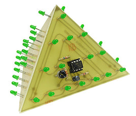 C6794 - Green Mysterious 3D Pyramid Kit